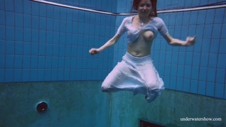 Polish teen Marketa underwater