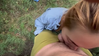 Girlfriend Deepthroat and Passionate FACEFUCK IN THE FORREST ! FULL VIDEO ON ONLYFANS P0rnellia