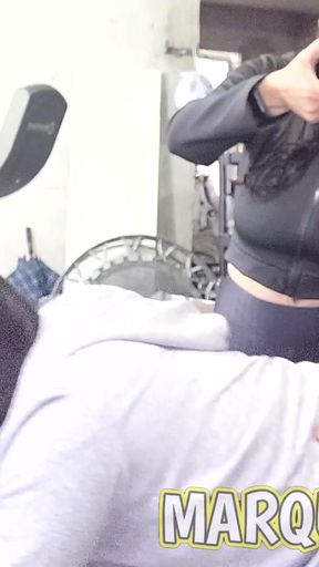 Hardcore Anal Workout with Natty Hot at the Gym