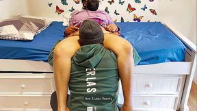 Husband Away, Ex Boyfriend Eats My Pussy Deeper Than Ever - Moaning Like a Slut!
