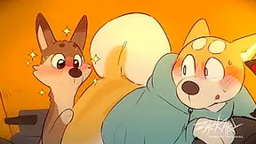 Feral Passion: Hot Heavy Yiff Between Dominant Alphas – NaughtyYaoi 18+