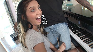 Stephanie Kane Is Only 18 But Is Ready For a Stiff Dick