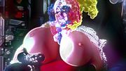 The Biggest Real Balls in the World CBT Ball Stretching Fetish Crossdressing Swinging Balls Real Life Futanari Supersize Saline Nuts Crossdresser