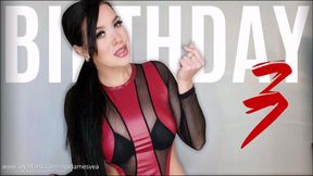 3. Geburtstagstribut