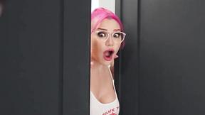 ”BRAZZERS Fuck.... my son's lustful GF caught me fucking my sex doll.... - Lily Lou”