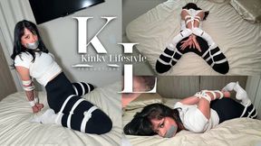 Snooper Simona Caught Elbows Together