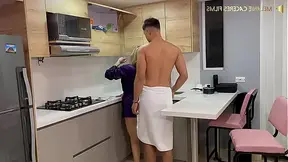 Flirting with my stepbrother - Petite stepsister gives her stepbrother a good fuck