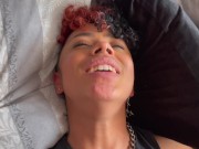 fucking his tight boy pussy with my throbbing cock raw