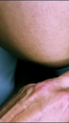Anal Session After Blowjob, He Has Cum on My Ass, I Love