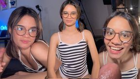 This 18-year-old Latina with a beautiful ass loves to give head to show her sextape
