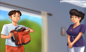 Summertime saga part 78 - mature woman ( Spanish sub )