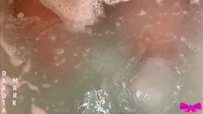 Bath Time With Silly Nebraska Swinger Hairy Bush Dakota Marr