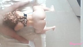 Sheathe her huge derriere for hot buttox action