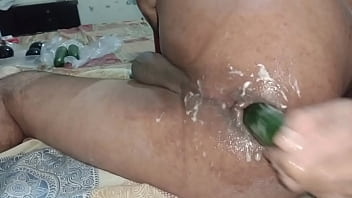 Asshole fucking my Yammy anal cream