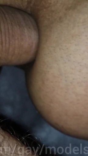 An 18-year-old Student Tore up a Neighbor's Big Dick. a Huge Dick Is Hotly Fucking a Sissy Femboy Guy's Big Ass!