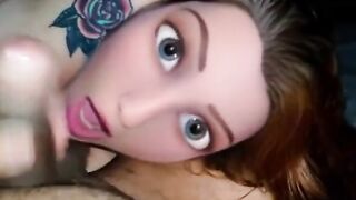 Compilation of cum shoots with Babiiibluz