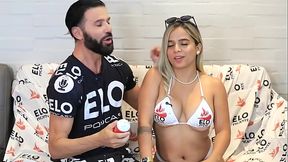 Annie Marin en la previa del cuarto picante