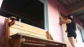 But what a smell these Vannesa (7) stockings and feet have!