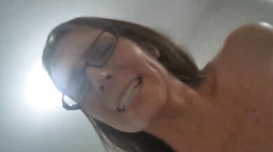 HUGE STRAPON STRETCHES RAW ASS AND PUSSY