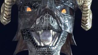 Argonian Futa vs Unusual Stone (with sound) Skyrim 3d animation animated hentai head cum inside mouth