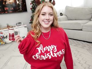 Excited Little Step Sis Always Gives Me The Almost all priceless Gifts - Penelope Snaps