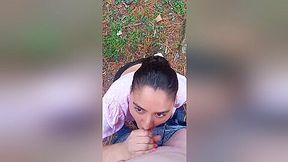 Sucking In The Public Park And Fucking