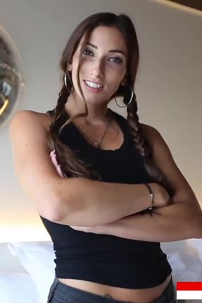 EuroSexDiary Sexy European Brunette Babe Filled With Cum