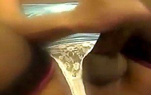 Sissy having an orgasm on cam