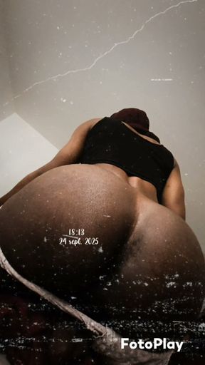 U like to see my bubble black Ass like that ?