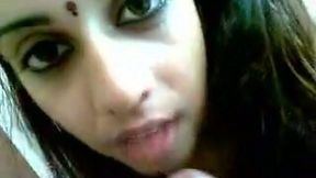 Hot busty Indian college chick rides and blows my uncut dick