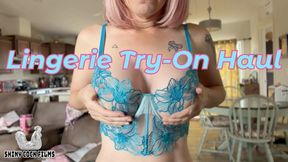 Lingerie Try-On Haul - Jane Cane, Shiny Cock Films