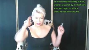 a sentimental melodramatic story about how a virtual slut from ukraine found her happiness thanks to her own whoredom and married a moscow composer and writer! beware it s hot!