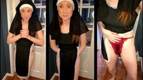 dirty talking watersports nun panty wetting