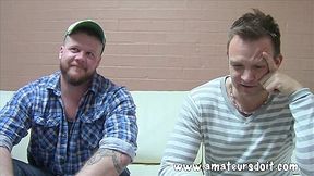 Andew and Marc Aussie Massive Tops Pt1 - AmateursDoIt