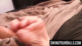 Witness how big dicked Jake Karhoff and Steve Strait flicks their cocks