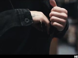 Femboy Boy Fastened Up & Filled with Cum by His Futanari Mastix - Real Life Homosexual Shemale hentai