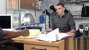 Dirty Boy Got Smashed By Bbc Bareback In The Office
