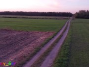 Outdoor special: Jerk off, vibrator and precum on a hunter stand (OnlyFans: Funnyboy_Ger)