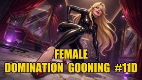 Female Domination Gooning #11D: Surrender to the Wrap (Animated, Music, Text)