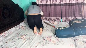 Young Bangladeshi Beauty Swallows Massive Cock&#x1F32D; in Bedroom Frenzy -Slutty Sex Session