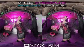 Cyberpunk Braindance Gone Wrong - Onyx kim - 3D VR 180 MP4