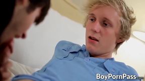 Blonde Twinks Gets Ass Fucked By A Cock Craving Vampire