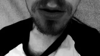 British lad dirty talks while tossing salad and wanking