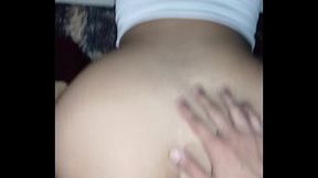 Big cock fucks my ass really hard doggy style. I love anal sex.