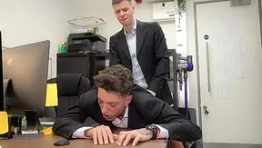 Britian's next Top Model moves aside. Bending him over the desk, I swear I could cum