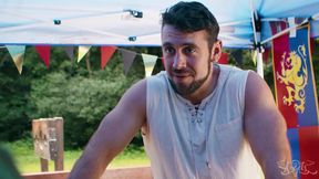 TRANS ANGELS - Dante Colle Pounds Rana Katana Doggystyle In Medieval Attire For A Wild Fantasy Fuck