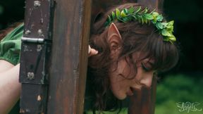 TRANS ANGELS - Dante Colle Pounds Rana Katana Doggystyle In Medieval Attire For A Wild Fantasy Fuck