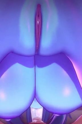 Blueberry Bald Pussy in Your Face She Sucks Your Cock, Fat Ass Rogue Rides a Cock