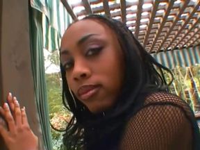 Two hard cocks for a busty ebony girl