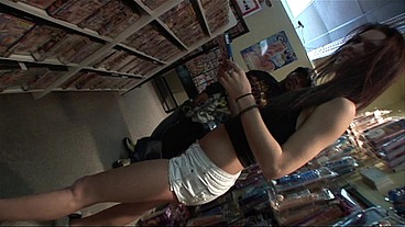 Britney Angel Gets Her Little Hole Pleasured One Way Or Another